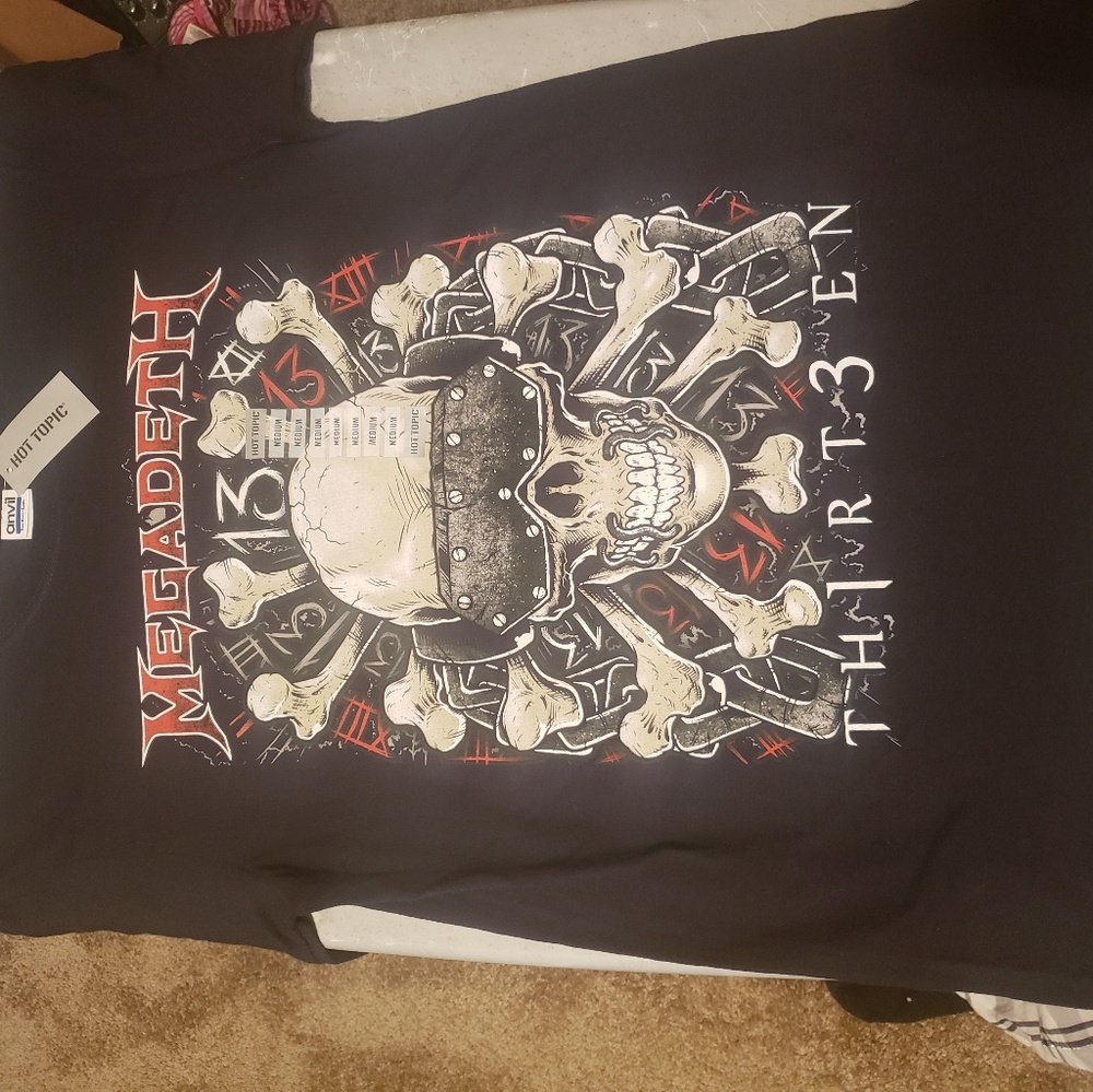 Mega death tshirt
